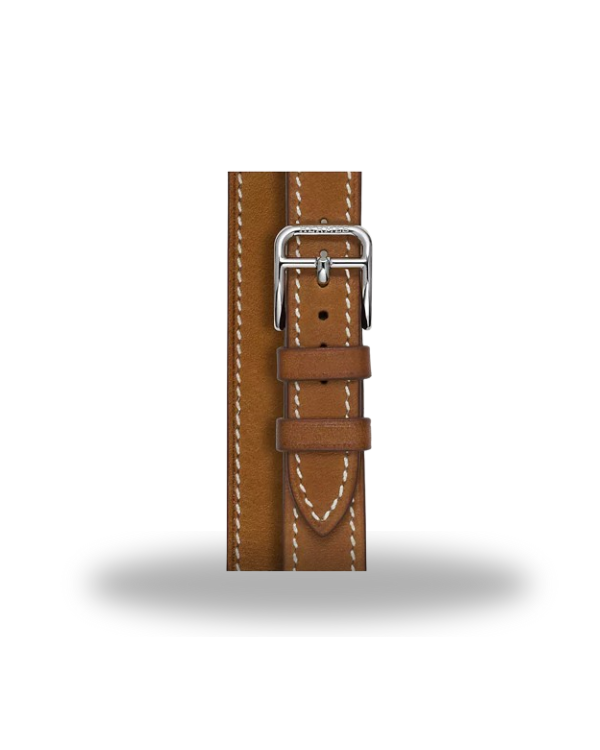 Untitled design (30) Heure H Small model 25 mm Double Tour Watch Strap - Image 1