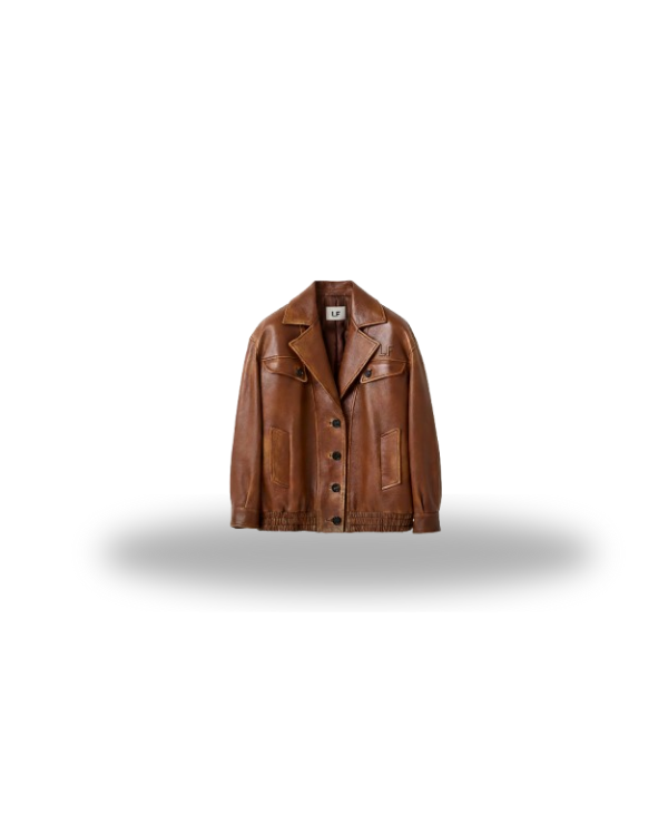 Untitled design (8) Nappa leather jacket - Image 1