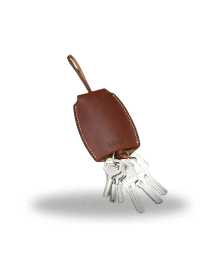 Handmade leather key case